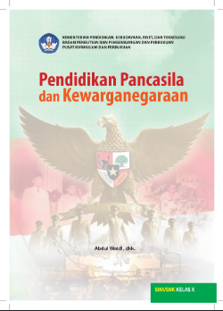 PENDIDIKAN PANCASILA 1 Untuk SMA/MA Kelas X (K-MERDEKA)